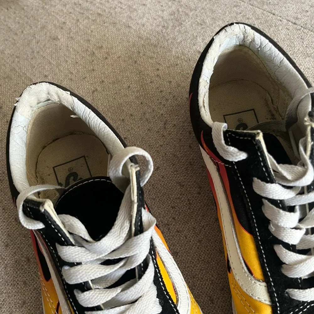 VANS FLAME old skool sneakers - Picture 2 of 4